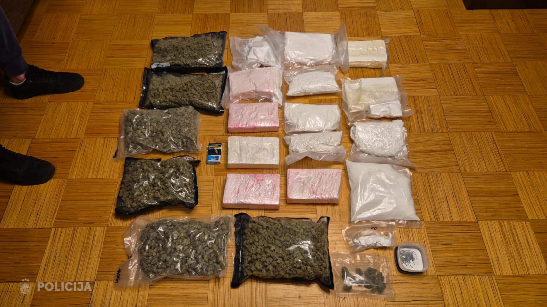 Valsts policija atklāj pēdējos gados lielāko kokaīna daudzumu.