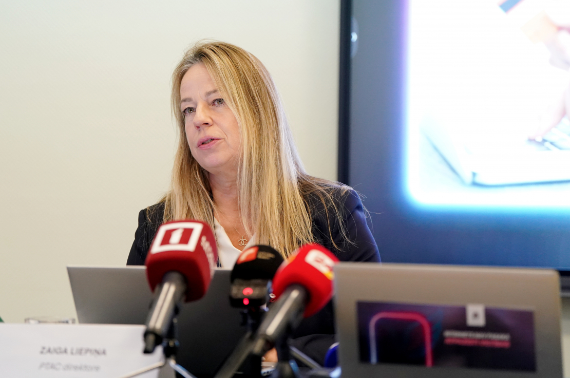 Patērētāju tiesību aizsardzības centra direktore Zaiga Liepiņa.