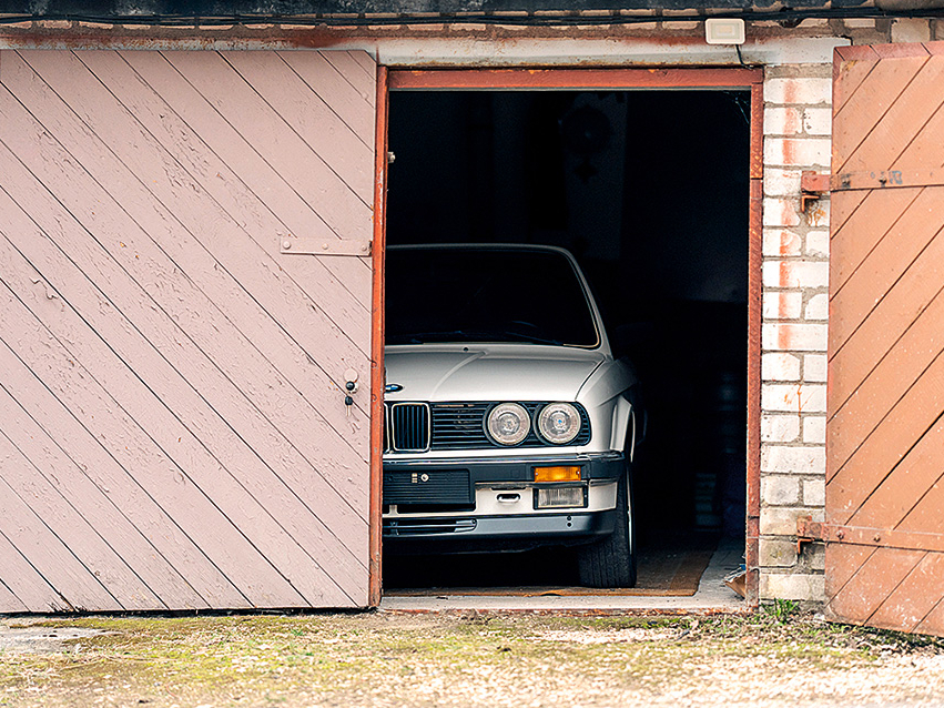 Garāža. Ilustratīvs attēls.