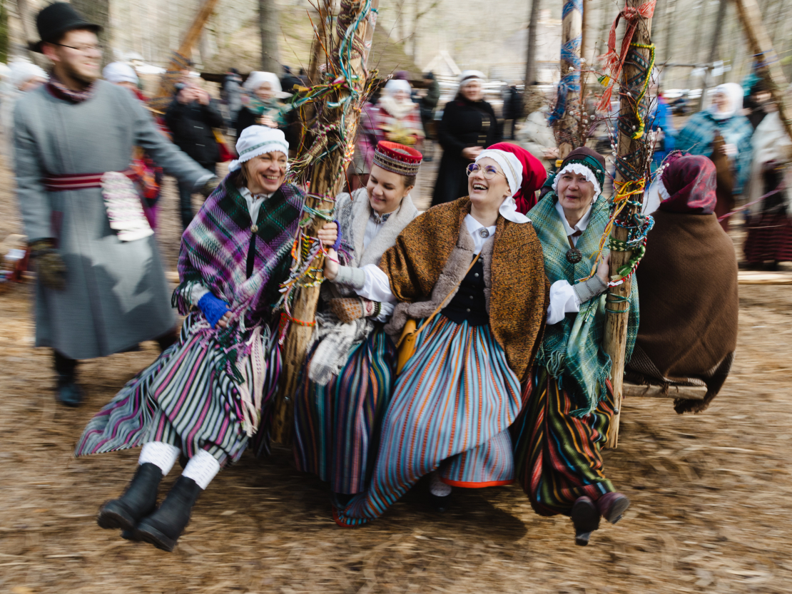 Lieldienas Brīvdabas muzejā.