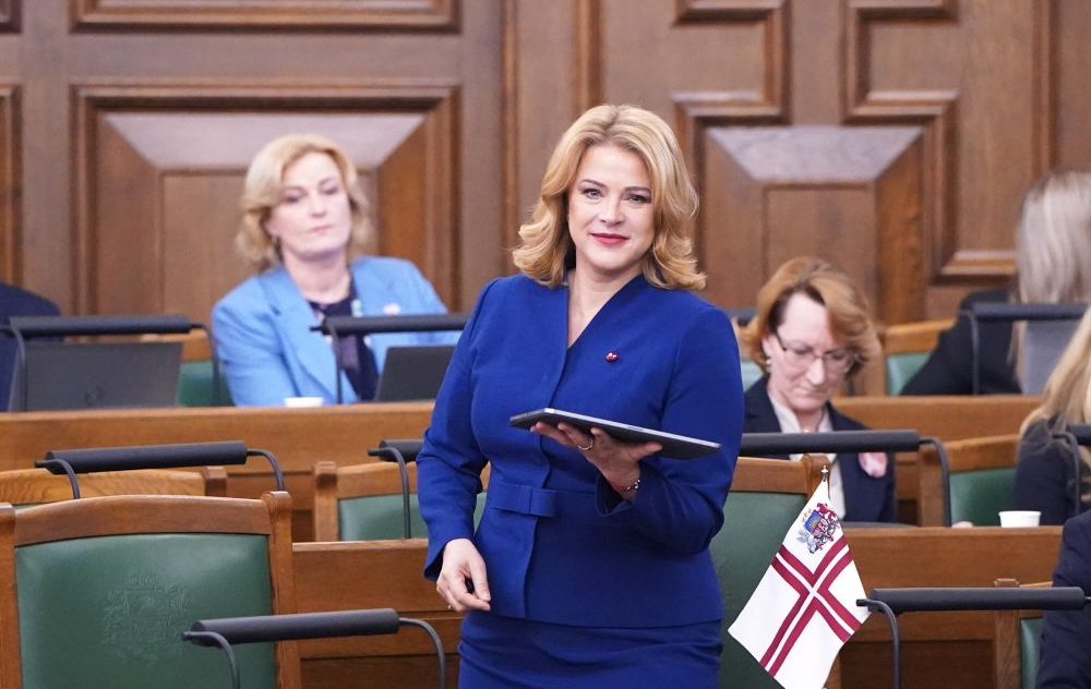 Ministru prezidente Evika Siliņa.