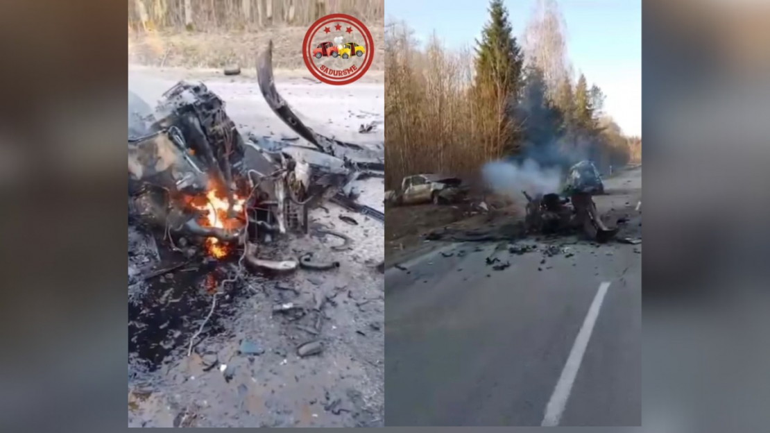 Traģiskās avārijas sekas.