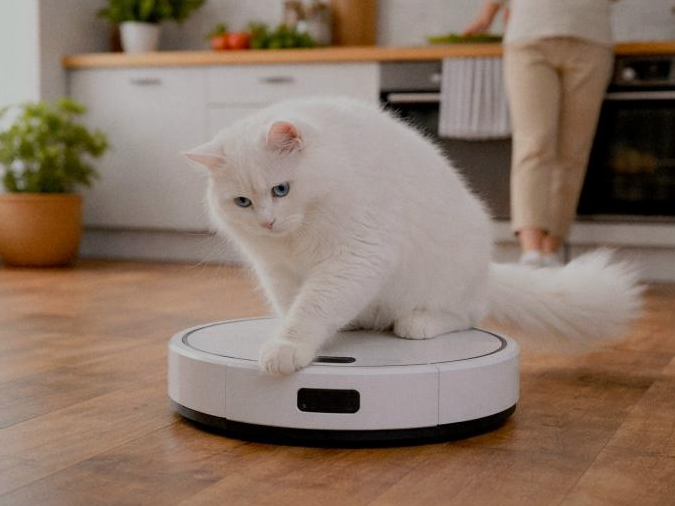 Putekļusūcējs robots.