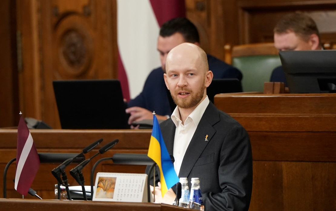 Saeimas deputāts Andris Šuvajevs (P).