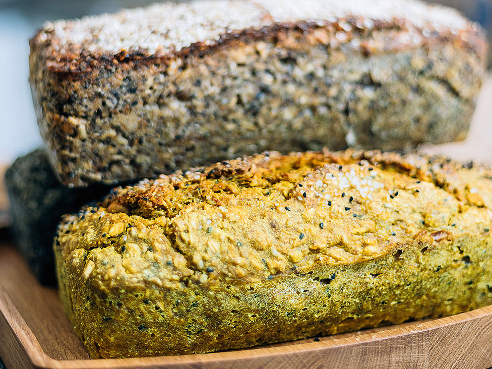 Simonas Ģērmanes ceptā maizīte.