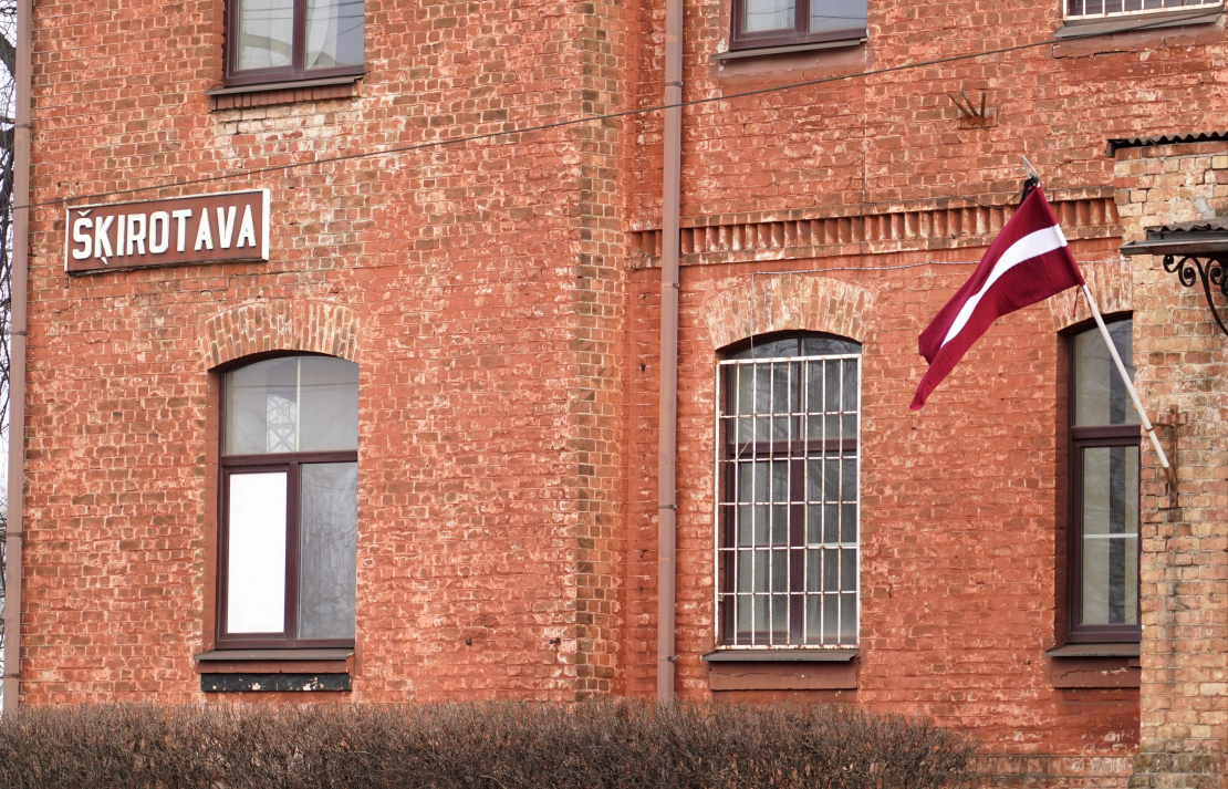 Komunistiskā genocīda upuru piemiņas dienai veltīts pasākums pie dzelzceļa stacijas "Šķirotava".