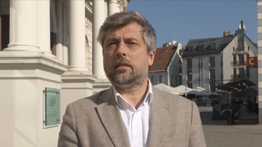 Pilsētas attīstības komitejas priekšsēdētājs Edgars Bergholcs.