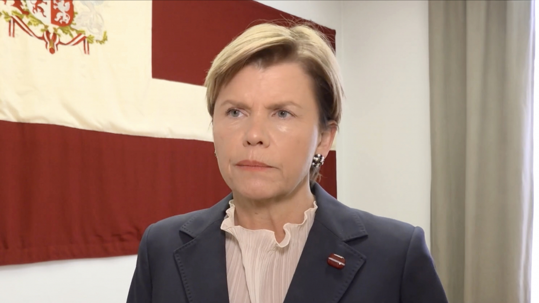 Latvijas ārlietu ministre Baiba Braže.