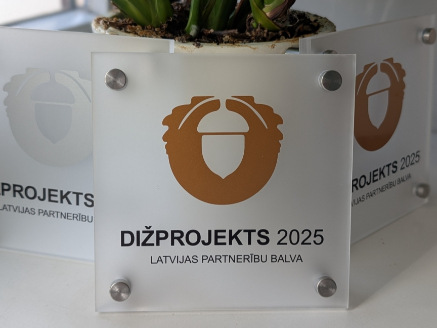 "Dižprojekts" balva.