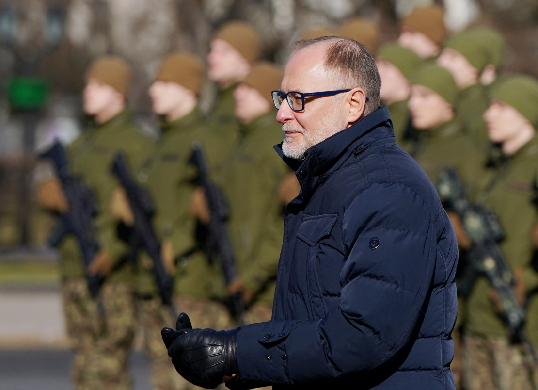 Aizsardzības ministrs Andris Sprūds.