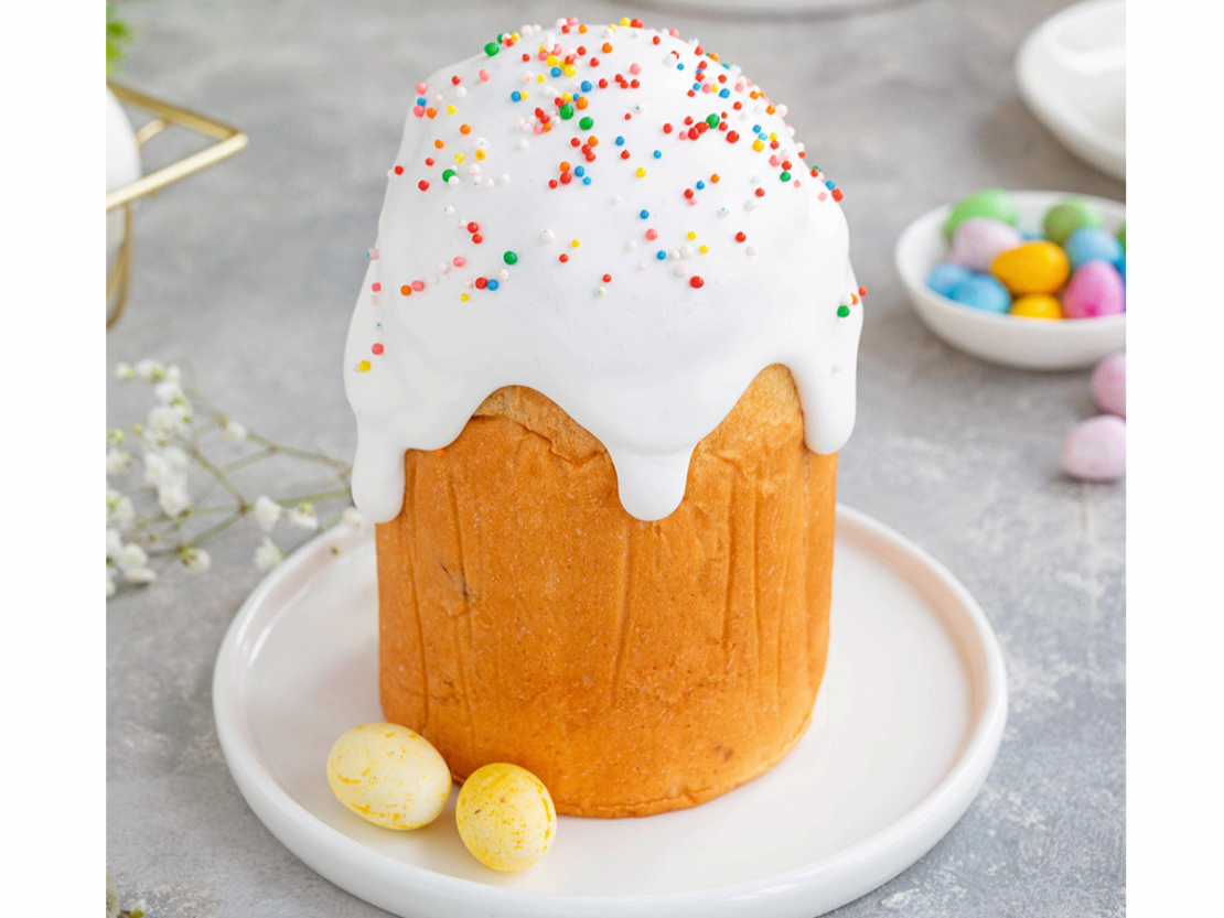 Gruzīnu Lieldienu kuličs.