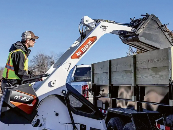 'Bobcat MT120' iekrāvējs.