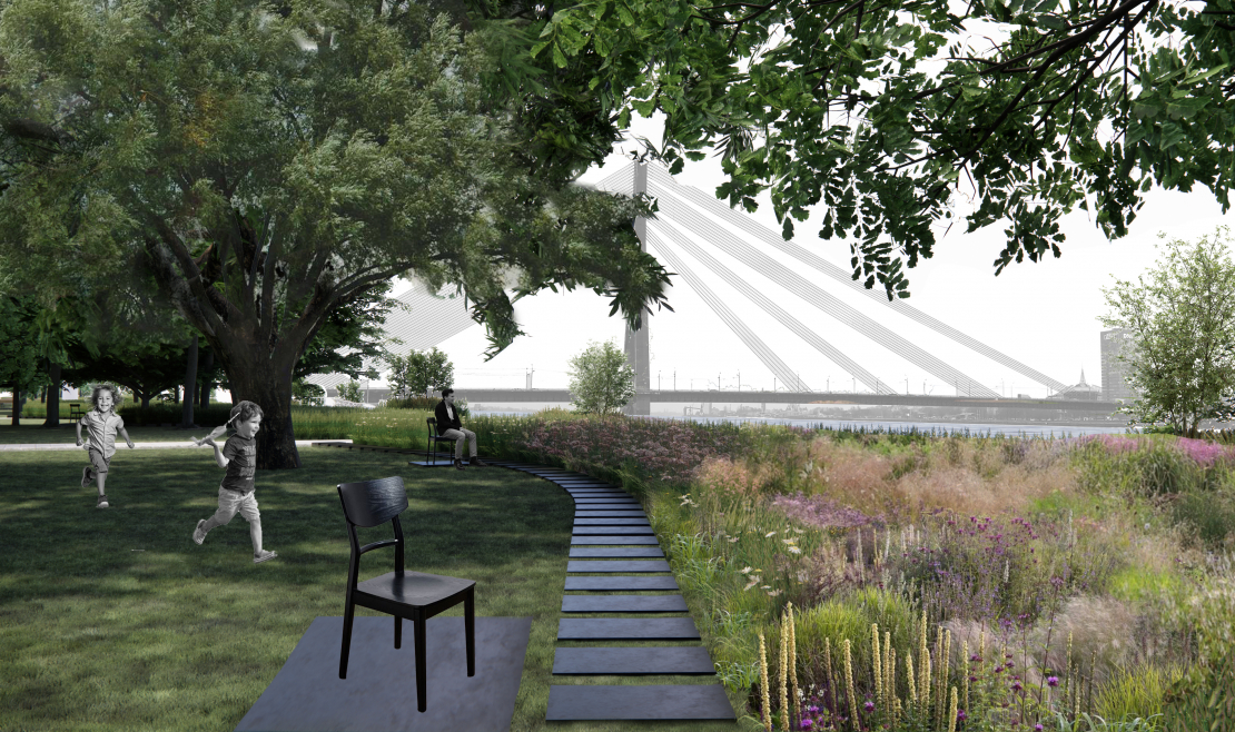 3. vietas ieguvējs ar devīzi "ČAKSTES T A K A".