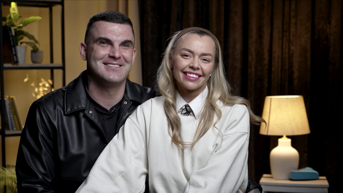 Niks Endziņš un Sindija Bokāne.