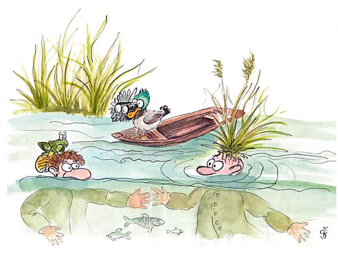 Lai arī oktobra ezers mūs bija pieņēmis kā savējos, iesnas mēs tā arī nedabūjām, toties stāstu – uz visu mūžu!