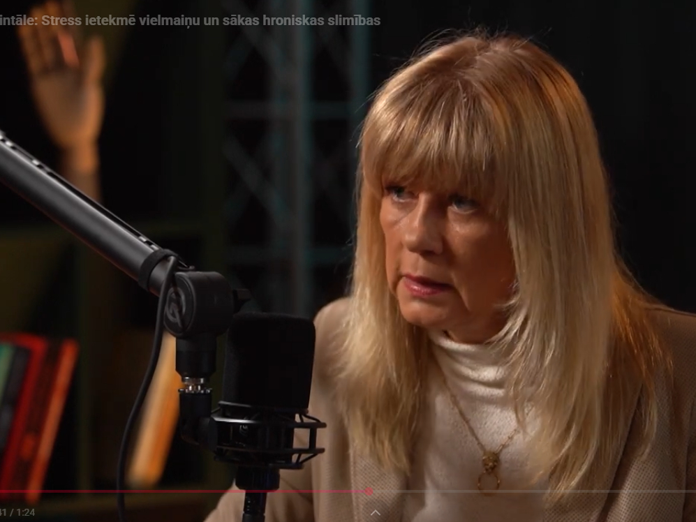 LU asociētā profesore, PSKUS Latvijas Kardioloģijas centra
Ambulatorās un diagnostiskās nodaļas vadītāja Iveta Mintāle.