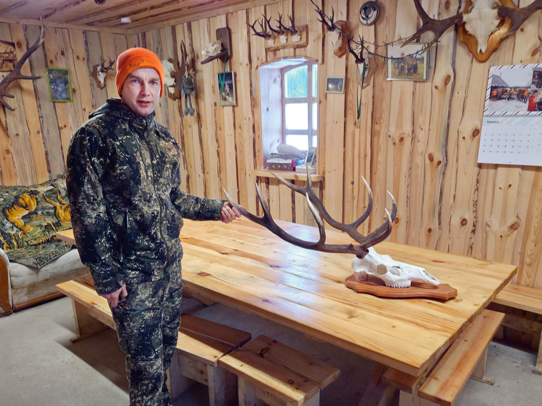 Gatis Brokāns mednieku biedrību Ramata vada vairāk nekā desmit gadus.