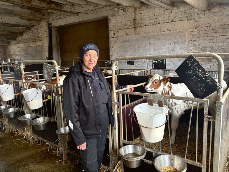 SIA "Kalnāji" lopkopības ražošanas vadītāja Ilze Lorence uzsver – pareiza un rūpīga teliņu aprūpe ir ļoti svarīgs nākamās gotiņas veselības un augsta izslaukuma rādītāja nosacījums.