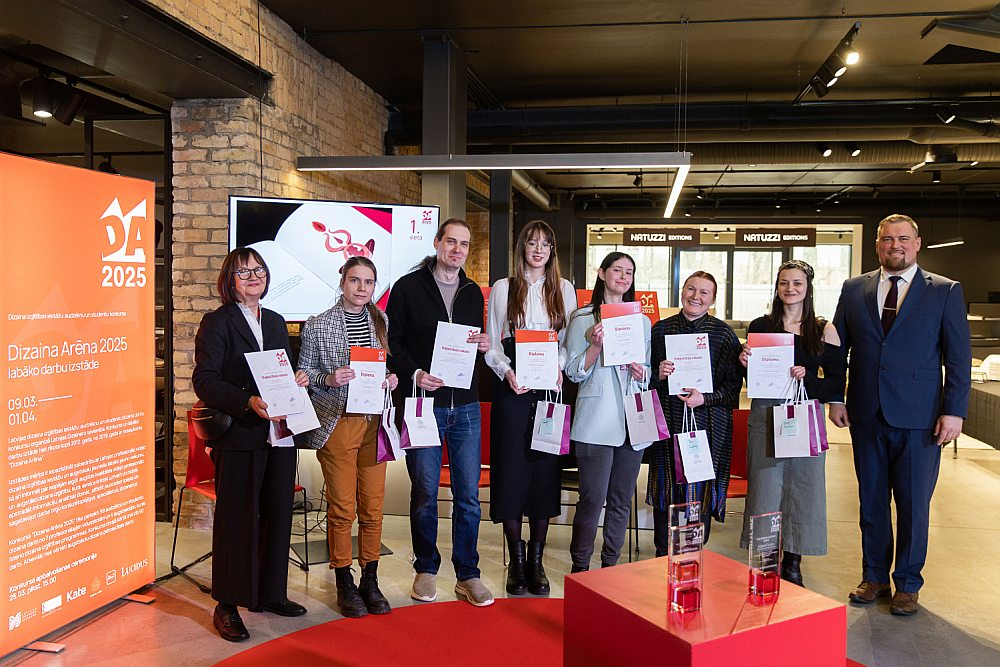 Liepājas Mūzikas, mākslas un dizaina vidusskolas audzēkņi uzrādījuši izcilus rezultātus Latvijas Dizaineru savienības rīkotajā skolu un augstskolu konkursā "Dizaina Arēna".