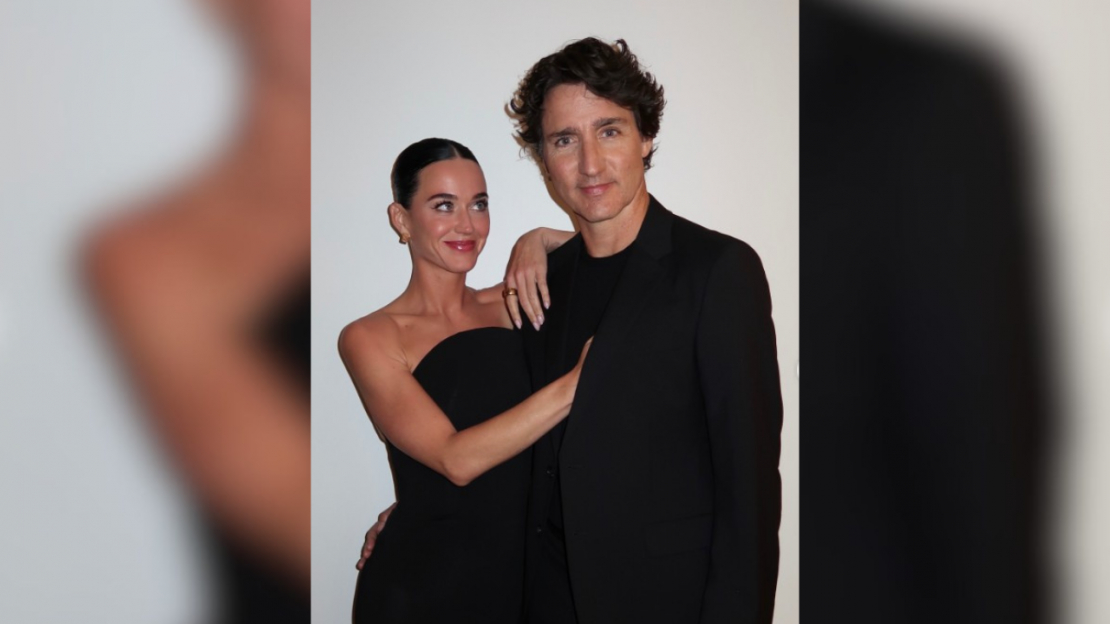 Keitija Perija un Džastins Trudo.