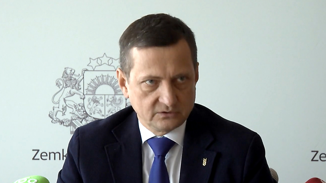 Armands Krauze, zemkopības ministrs (ZZS).