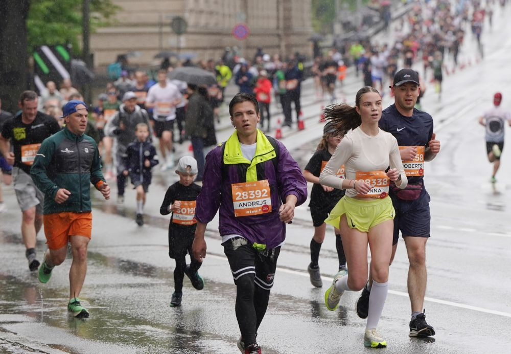 "Rimi" Rīgas maratona 6 kilometru distance. Ilustratīvs attēls.