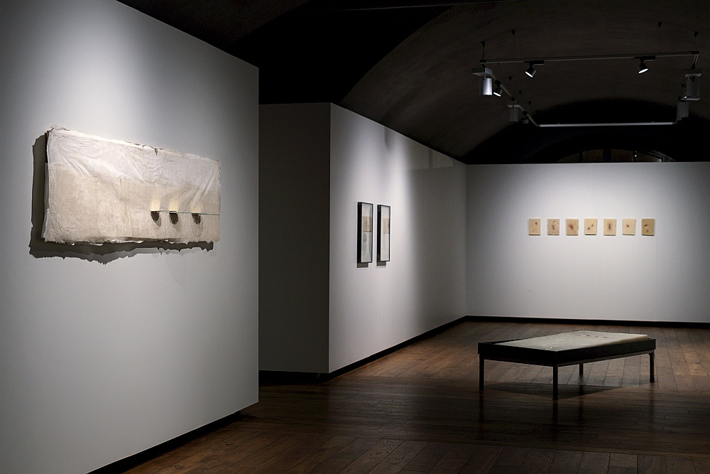 Estētiski Gregorio Botas izstāde balansē starp minimālismu un poētisku simbolismu.