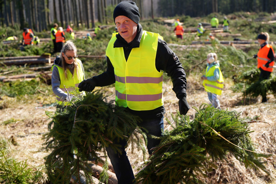 "Latvenergo" darbinieku ģimenes veido nārsta ligzdas.