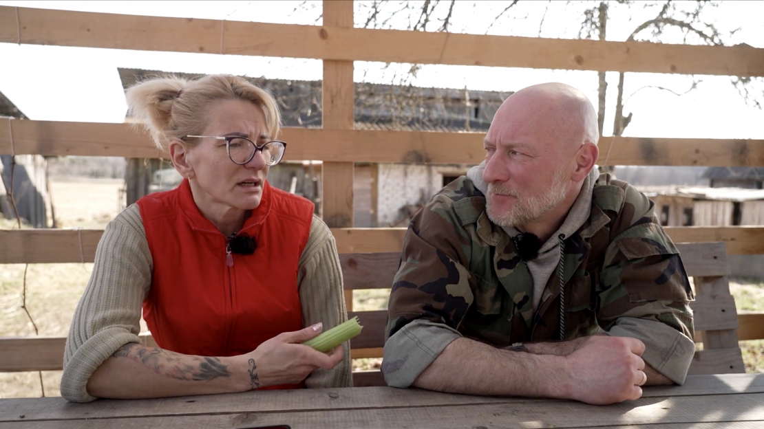 Vendija un Pāvels Karalkini.