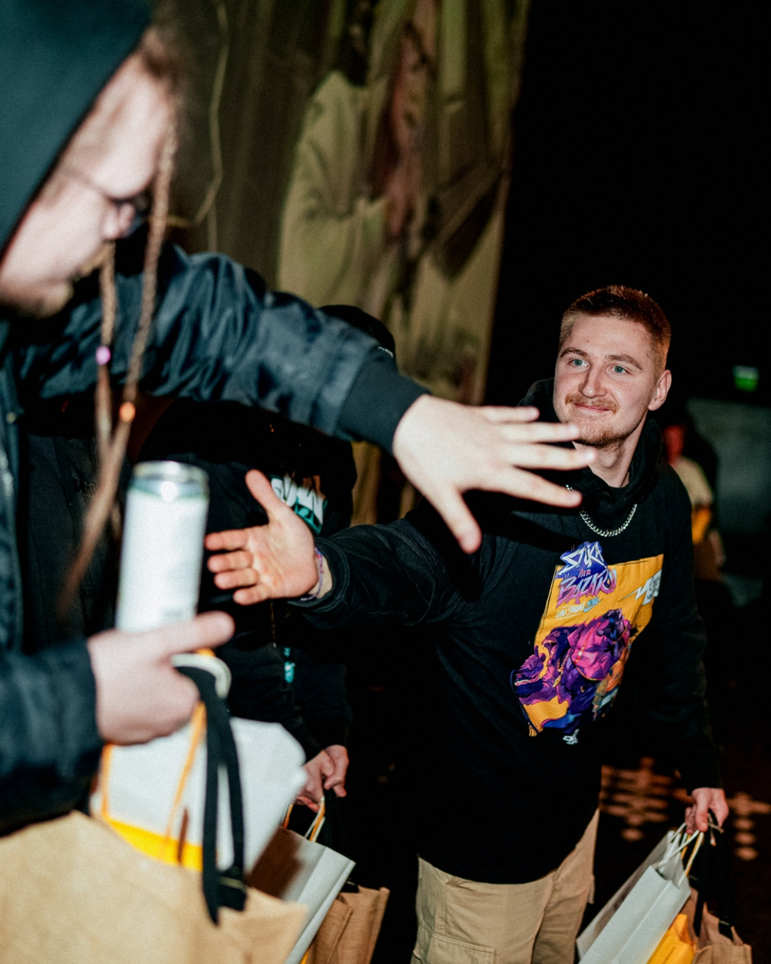 2025. gada Ghetto Games Brīvrunu battla uzvarētājs Yasso filmas "Jo dzīve ir batls" pirmizrādē.