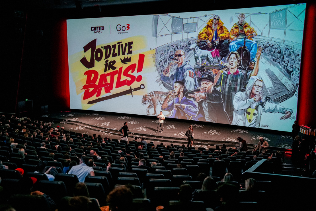 Filmas "Jo dzīve ir batls" pirmizrāde.