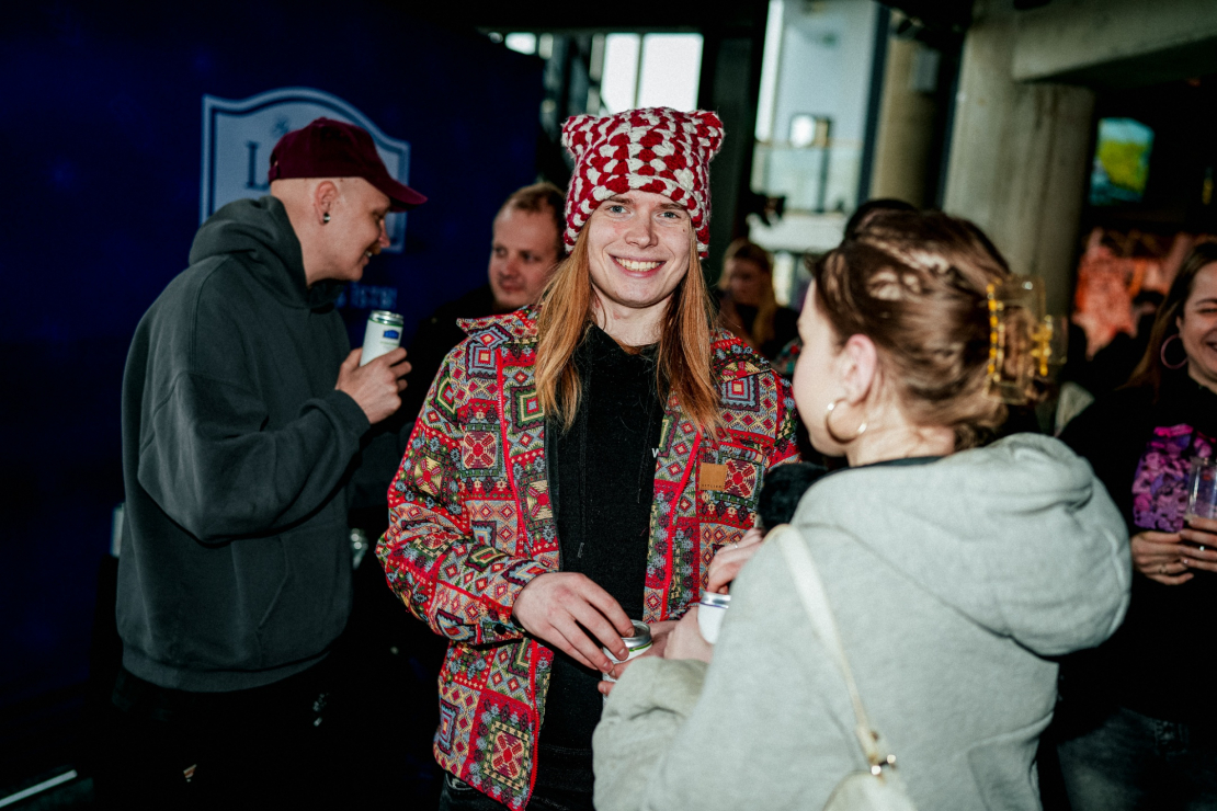 Reperis Amanito filmas "Jo dzīve ir batls" pirmizrādē.