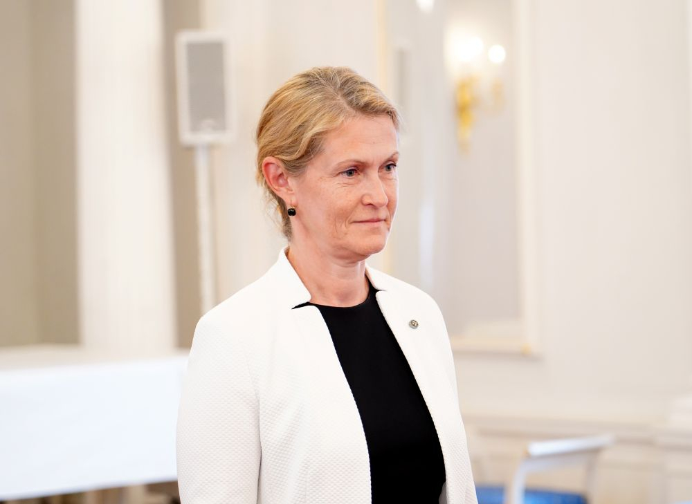 Latvijas vēstniece pastāvīgajā pārstāvniecībā Apvienoto Nāciju Organizācijā (ANO) Sanita Pavļuta-Deslandes.