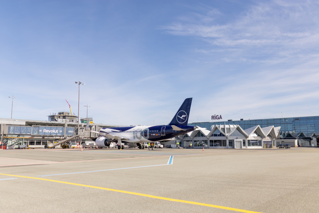 Rīgas lidosta.