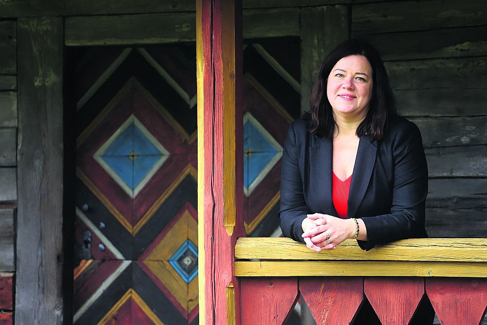 Latvijas Etnogrāfiskā brīvdabas muzeja direktore Zanda Ķergalve.