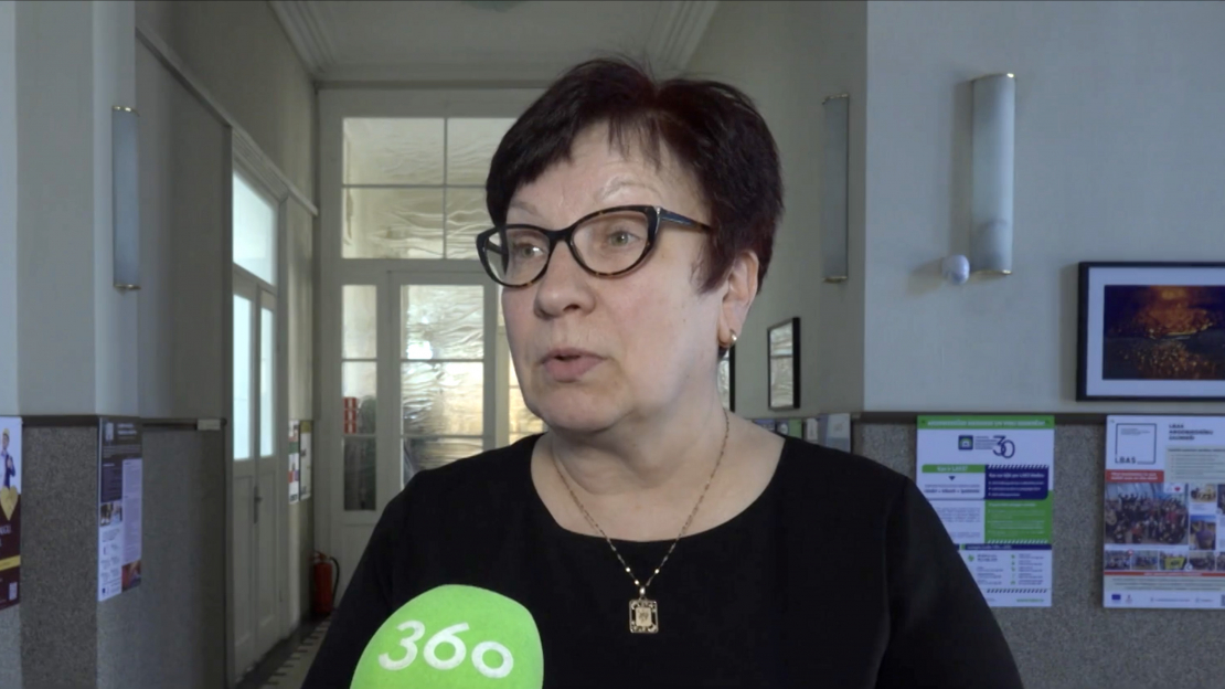 Vidzemes slimnīcas arodbiedrības vadītāja Inta Sīka.