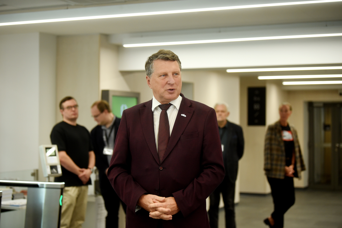 Latvijas Basketbola savienības prezidents Raimonds Vējonis.