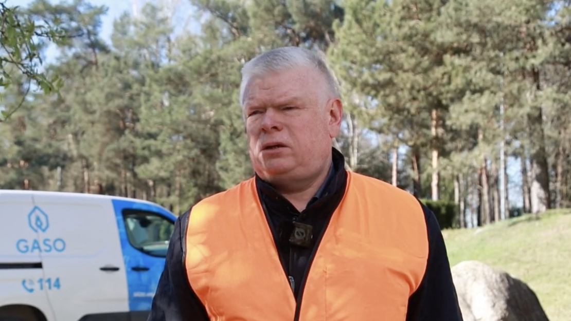 AS "Gaso" Daugavpils iecirkņa vadītājs Jurijs Kuplovs-Oginskis.