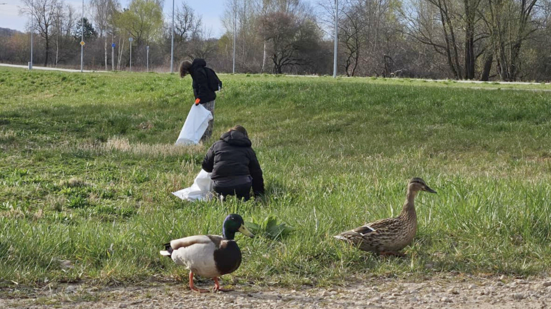 Lielās talkas norise Rīgā.