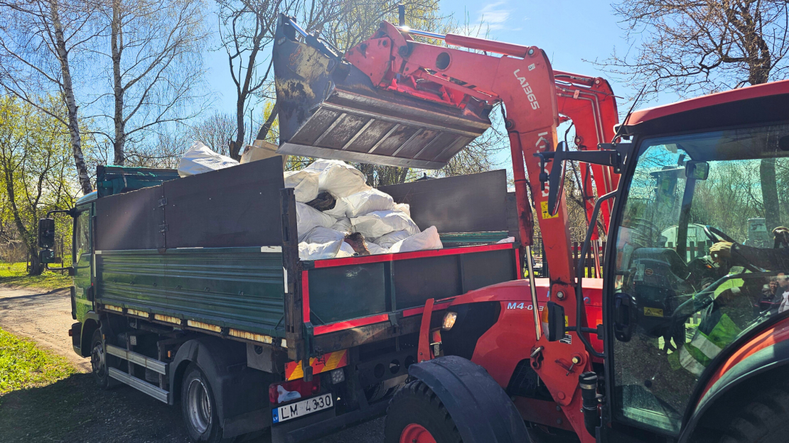 Lielās talkas norise Rīgā.