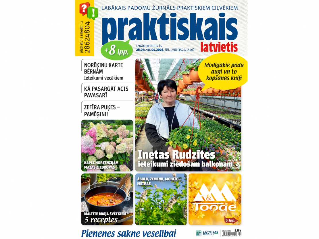 Jaunā žurnāla vāks.