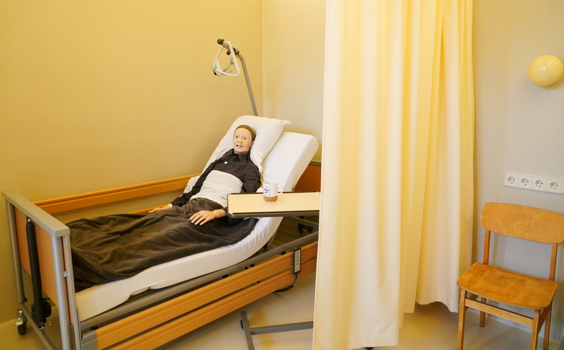 Sociālā uzņēmuma "Hospiss māja" aprūpes dienas centra telpas.