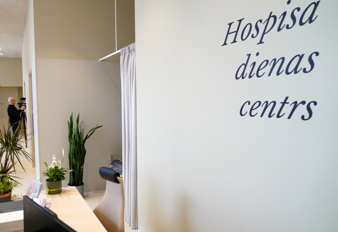 Sociālā uzņēmuma "Hospiss māja" aprūpes dienas centra telpas.