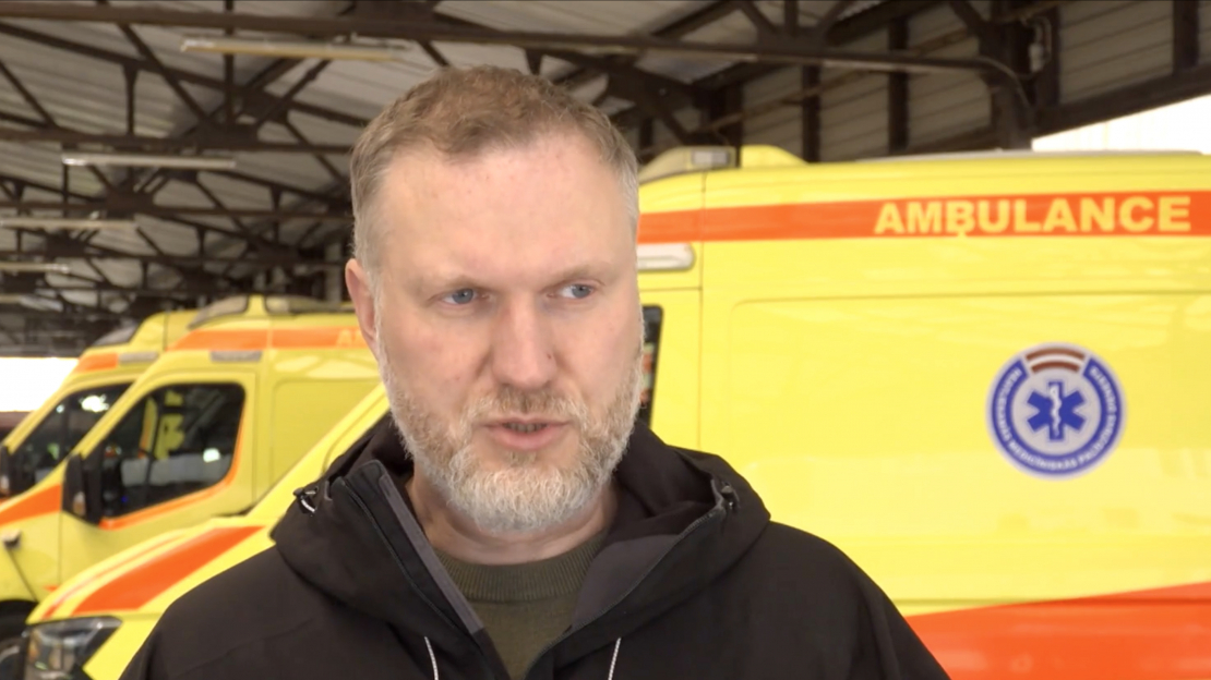 NMPD Transporta nodrošinājuma departamenta vadītājs Egils Lapiņš.