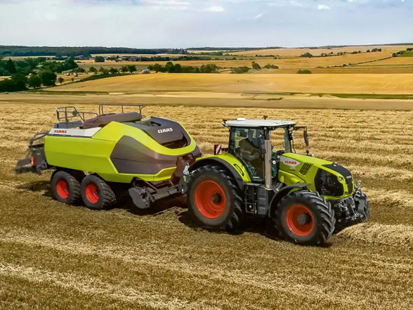 'Claas Cubix' prese.