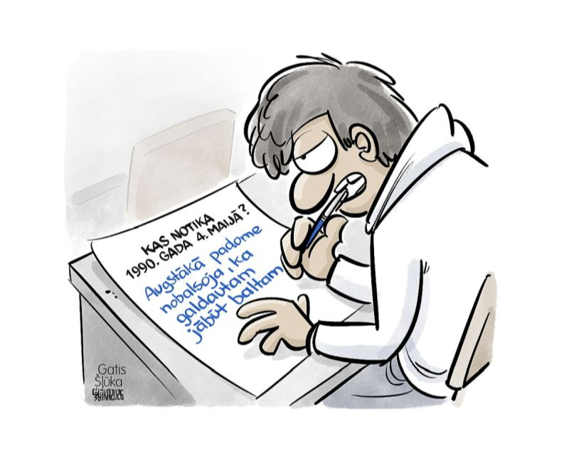 Zīmē Gatis Šļūka. Baltā galdauta svētki