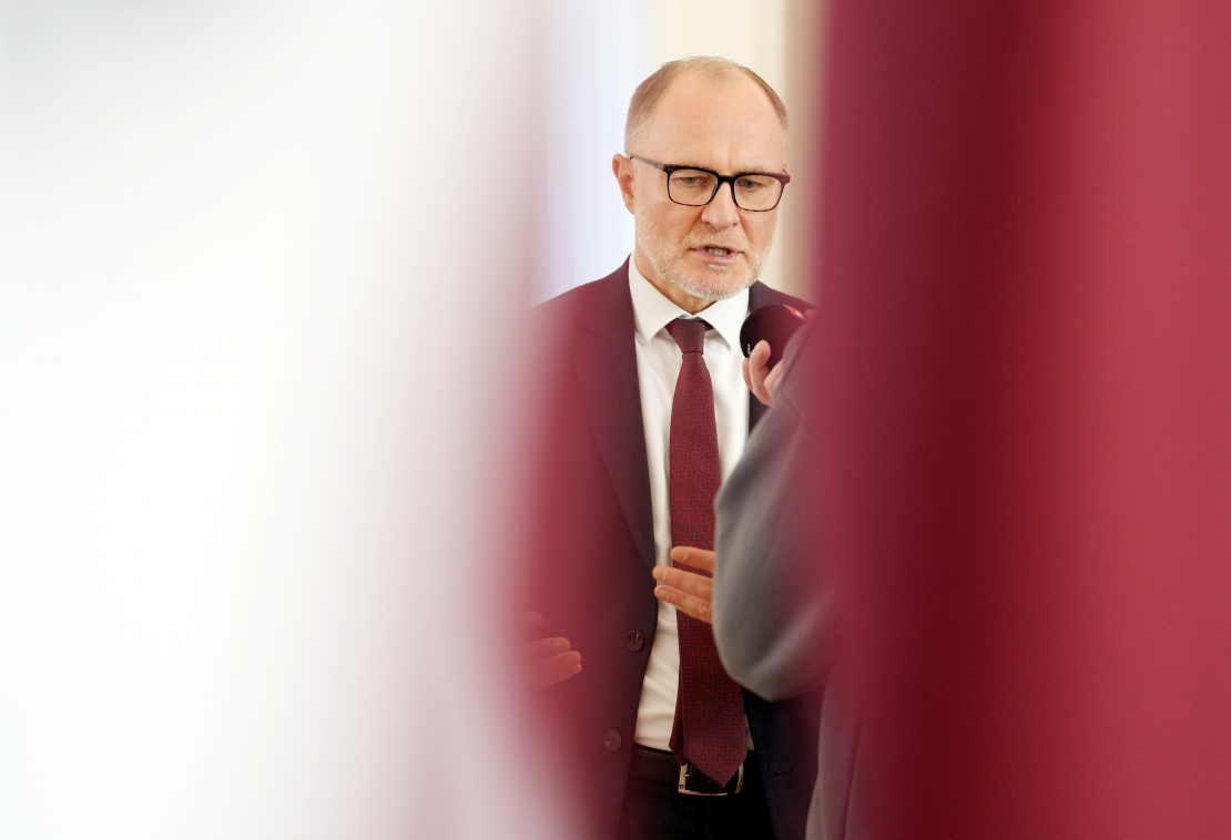 Aizsardzības ministrs Andris Sprūds.