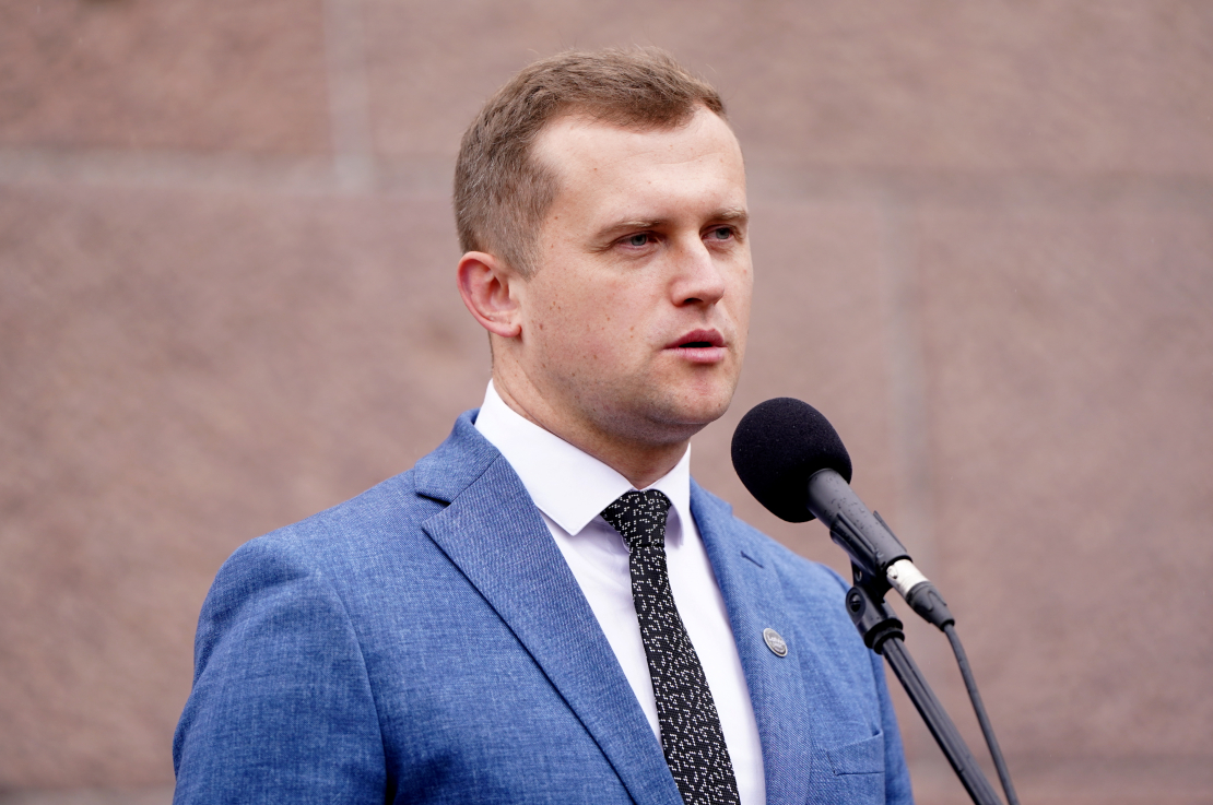 Ārlietu ministrijas parlamentārais sekretārs Artjoms Uršuļskis.