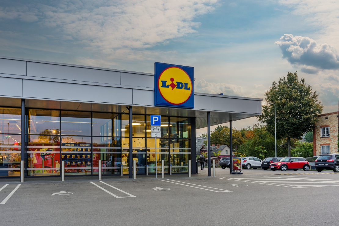 Lidl veikals. Ilustratīvs attēls.