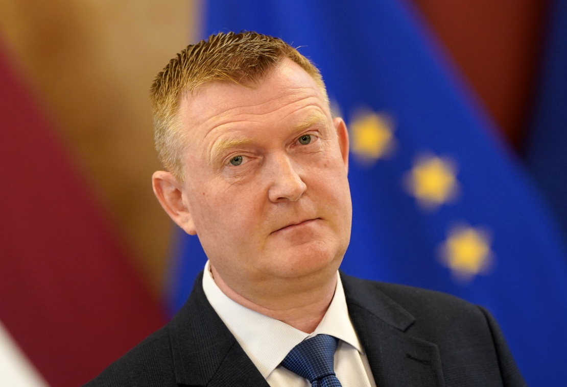 Aizsardzības ministra amata kandidāts, pulkvedis Raivis Melnis.